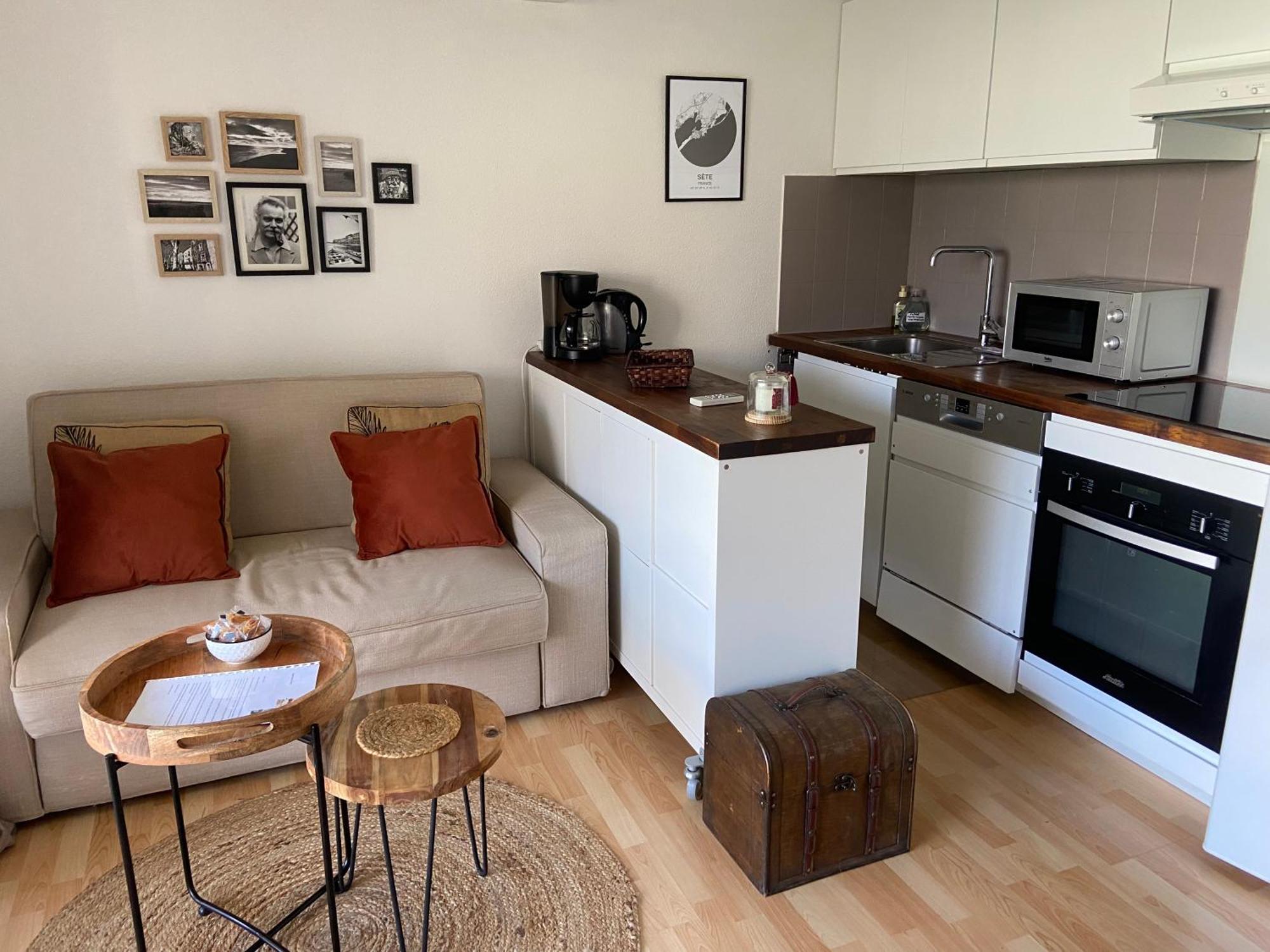Charmant Appartement Central Terrasse Proche Gare Sète Zewnętrze zdjęcie