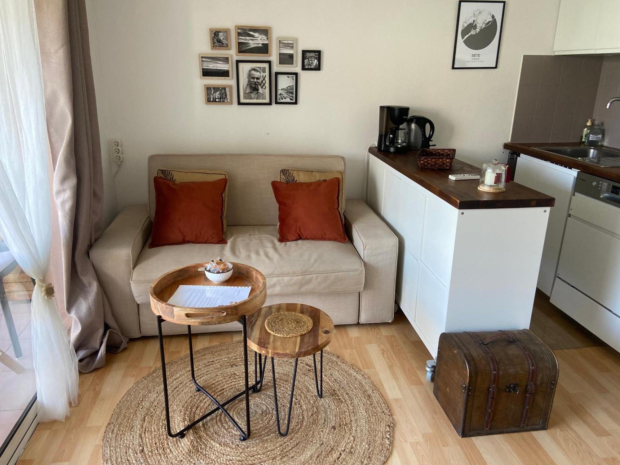 Charmant Appartement Central Terrasse Proche Gare Sète Zewnętrze zdjęcie